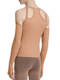 menaful Men's Cut-out Sexy Stretch Skinny T-shirt