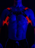 MENAFUL™ Men's glowing colorful rechargeable sexy harness