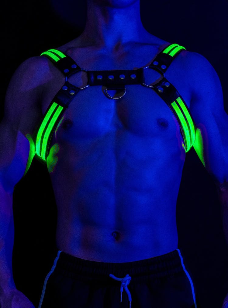 MENAFUL™ Men's glowing colorful rechargeable sexy harness