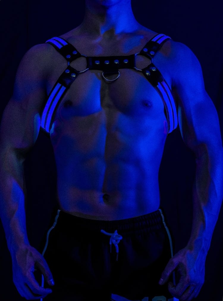 MENAFUL™ Men's glowing colorful rechargeable sexy harness