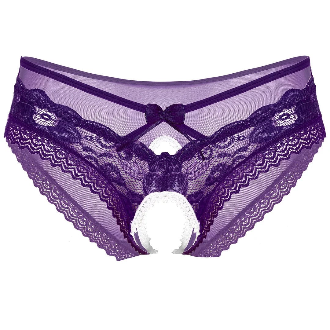 Menaful™ Men's Mesh Tie-up Crotchless Briefs