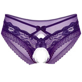 Menaful™ Men's Mesh Tie-up Crotchless Briefs