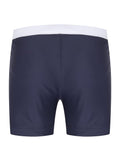 menaful Men's Nylon Solid Color Swim Trunks