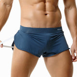 Menaful™ Men's Nylon Split-Side Quick-Dry Sports Shorts