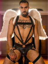 menaful Men's One-piece Suspender Elastic Double Thong