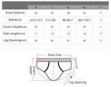 menaful Men's Sexy Fashion Patchwork Triangle Swim Briefs