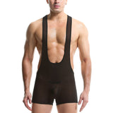 Menaful™ Men's Sexy Faux Denim Boxer Bodysuit