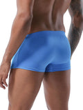 menaful Men's Summer Tethered Boxer Swim Trunks