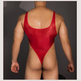 Menaful™ Men's Transparent Suspenders Jumpsuit