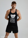 menaful Mesh Beach Shorts Sweatpants