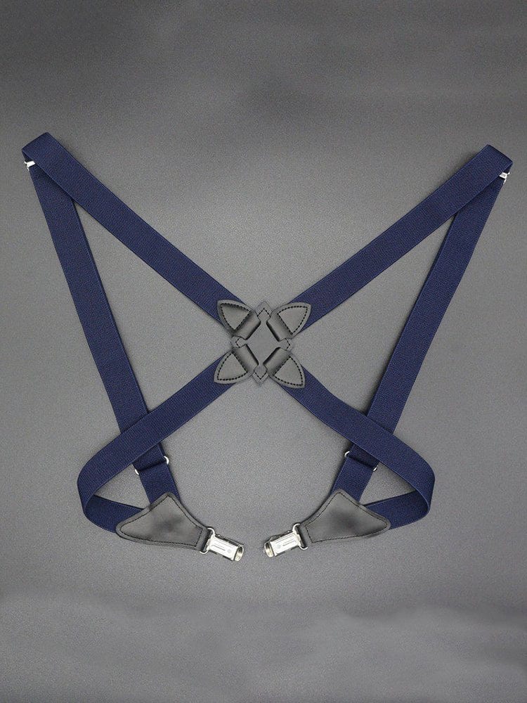 menaful Navy Blue Elastic Pants Holster Clip - 2.5cm