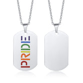 Menaful™ onesize Rainbow Pride Necklace PPN-063