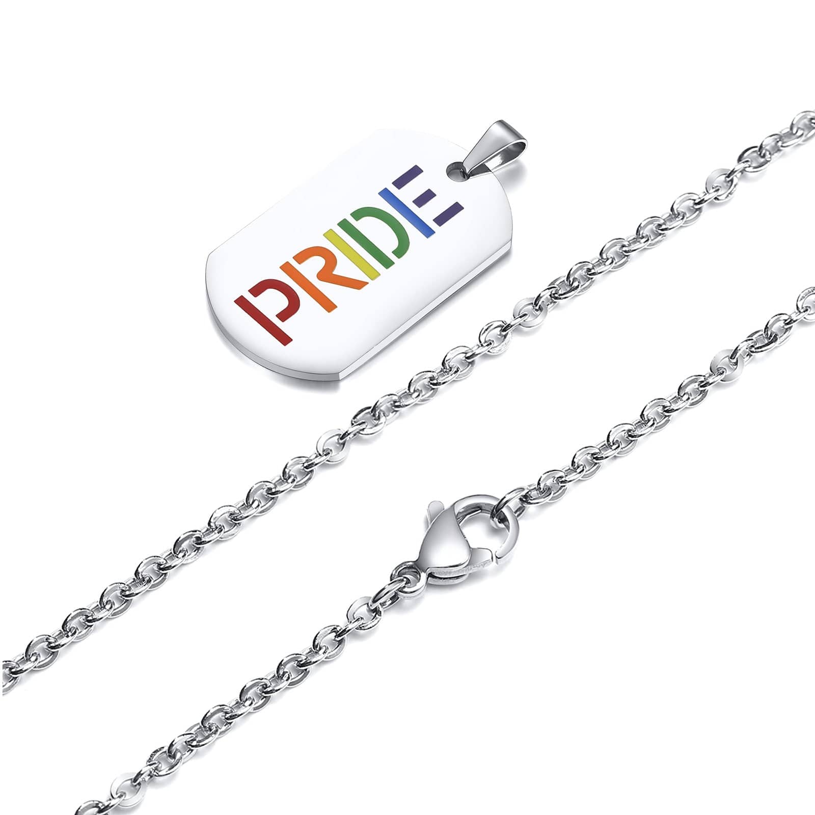 Menaful™ onesize Rainbow Pride Necklace PPN-063