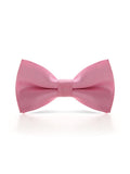 menaful Pink Evening shirt suit bow tie