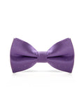 menaful Purple Evening shirt suit bow tie