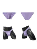 menaful Purple / M Sexy Breathable Men's Low Waist Sports Briefs