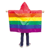 Menaful™ Rainbow Flag Cape C Rainbow Flag Cape