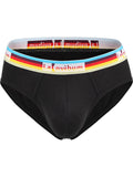 menaful Rainbow Waistband Cotton Briefs