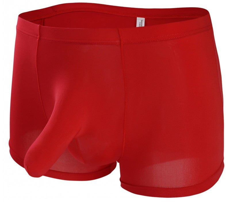 Menaful™ red / M Men's Elephant Nose Ice Silk Boxer Briefs