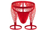 Menaful™ red / M Men's Trendy Lace Low Waist Briefs