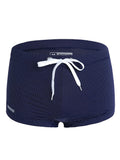 menaful Royal Blue / S Men's Summer Tethered Boxer Swim Trunks