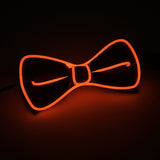 Menaful™ Scarlet LED Light-Up Party Bowtie