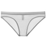 menaful Sheer Mesh Bagless Skinny Briefs