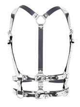 menaful Silver / One Size Handsome Punk Double Belts