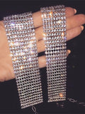 menaful Simple Diamond Choker Necklace