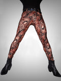 menaful Skinny Motorcycle Men's PU Leather Pants