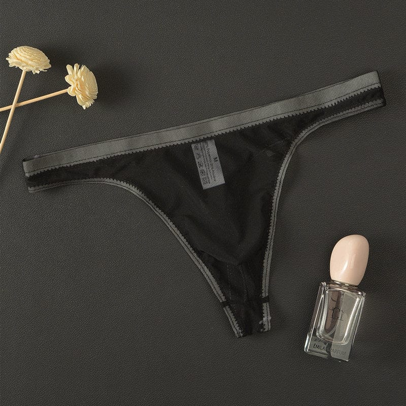 menaful Transparent See Through Thong