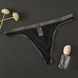 menaful Transparent See Through Thong