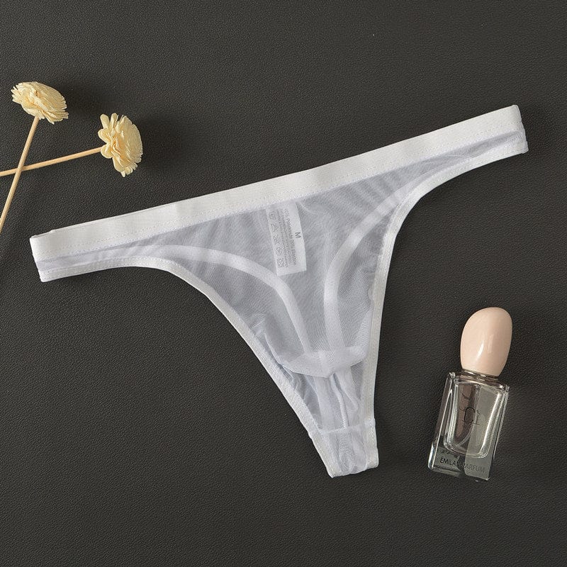 menaful Transparent See Through Thong