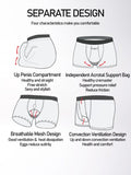 menaful Trunks 2 Pack Modal Dual Separate Pouch Trunks