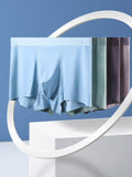 menaful Trunks 3 Pack Mesh Breathable Ice Silk Underwear
