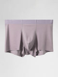 menaful Trunks 3 Pack Mesh Breathable Ice Silk Underwear