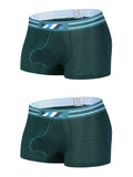 menaful Trunks Color 3 / S 2 Pack Separated Pouch Comfy Mens Boxer Briefs