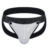 Menaful™ white / M Men's Detachable Pouch Jockstrap