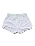 menaful White / M Men's Low Waist Sexy Home Plus Size Boxer Shorts