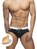 menaful White / M Simple And Sexy Close-fitting Briefs