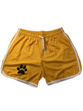 menaful Yellow & White / M Bear Pride Paw Shorts