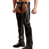 Men's PU Leather Assless Chaps