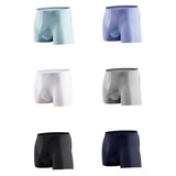 FMS Underwear XS (26-28) 6 Pack Men's Dual Pouch Ice Silk Trunks