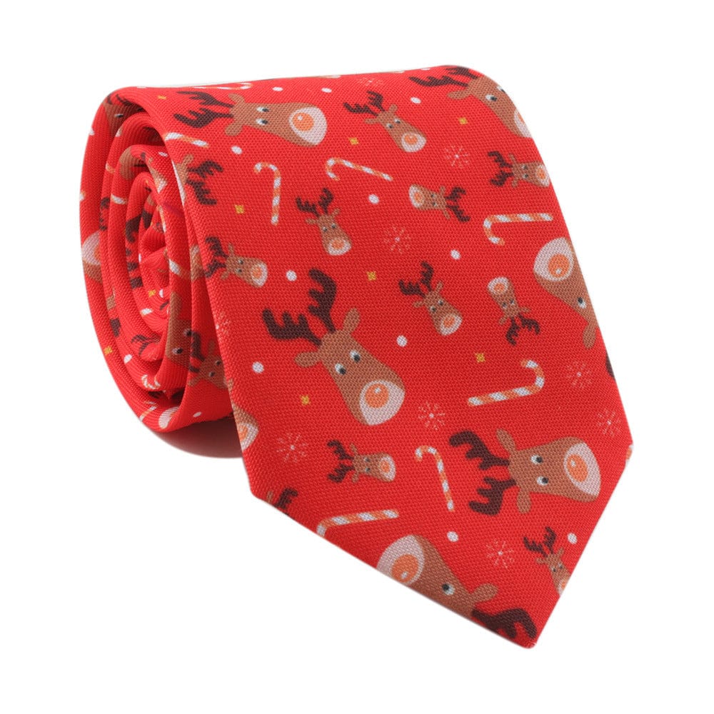 Menaful™ 210960 Christmas Printed Necktie