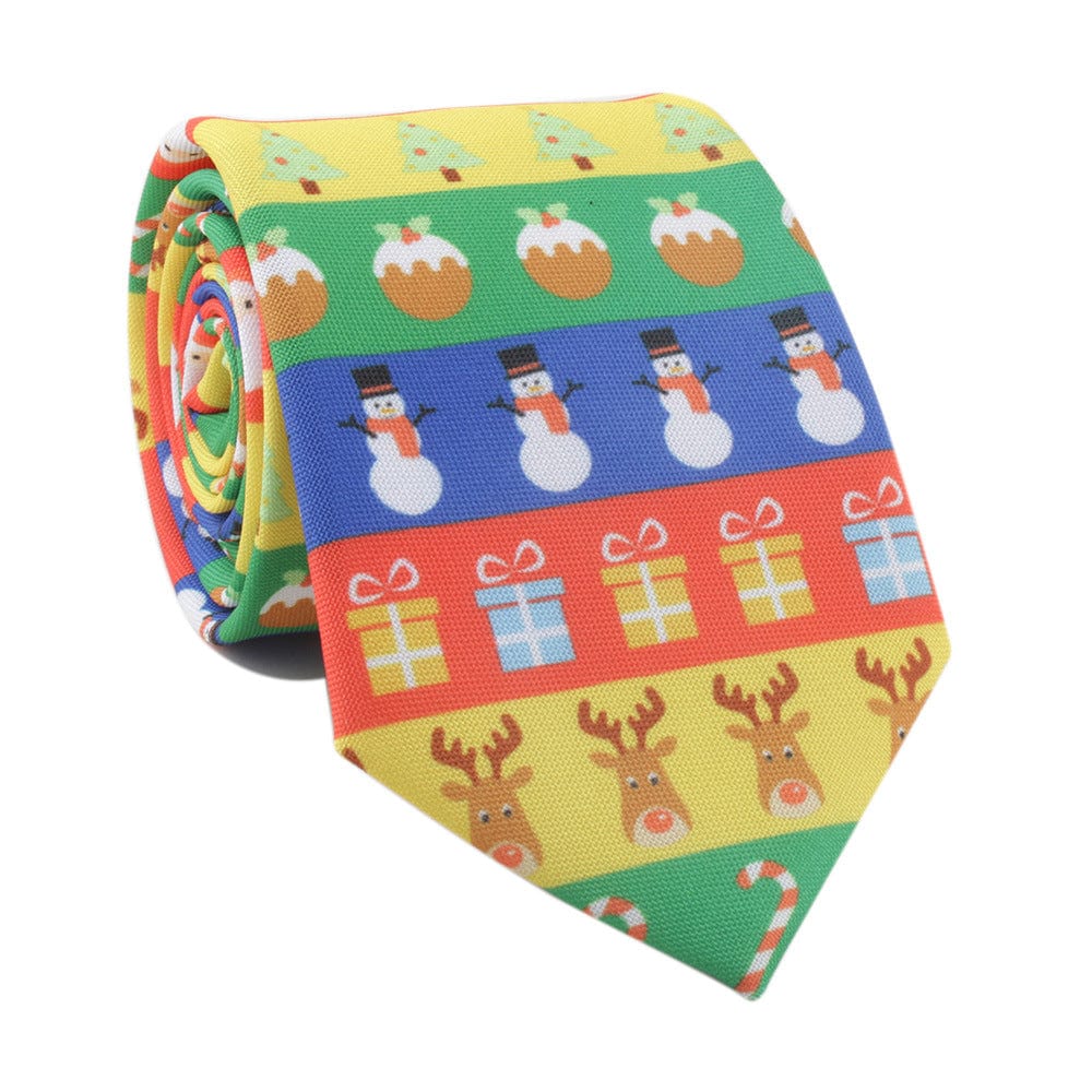 Menaful™ 210962 Christmas Printed Necktie