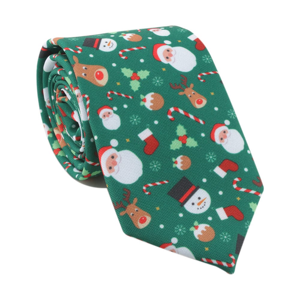 Menaful™ 210964 Christmas Printed Necktie