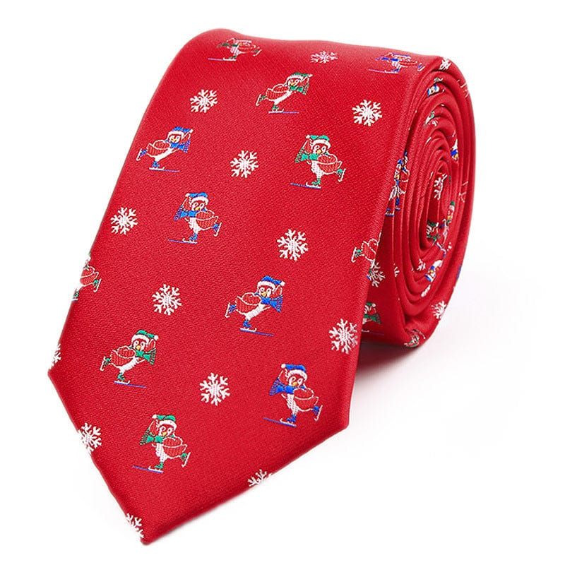 Menaful™ 2111275 Men's British Style Polyester Christmas Necktie