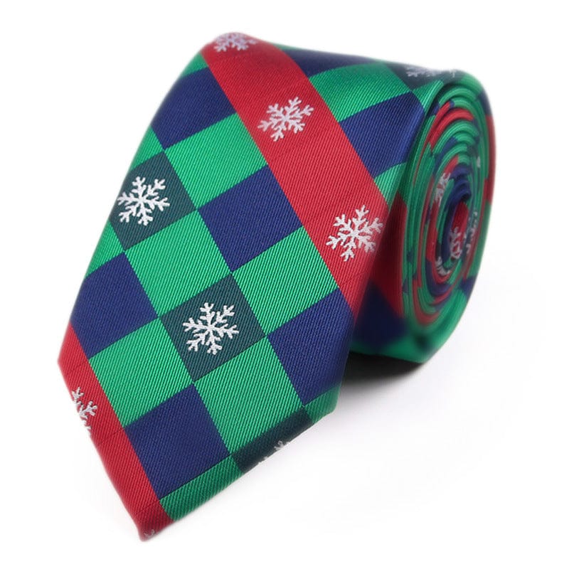 Menaful™ 2111278 Men's British Style Polyester Christmas Necktie