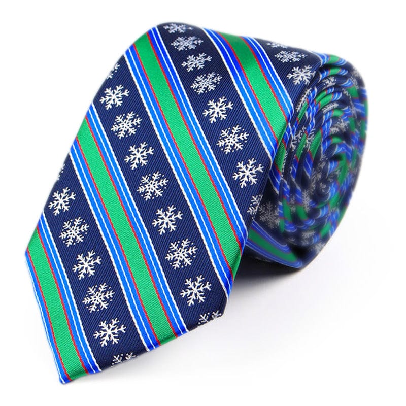 Menaful™ 2111281 Men's British Style Polyester Christmas Necktie