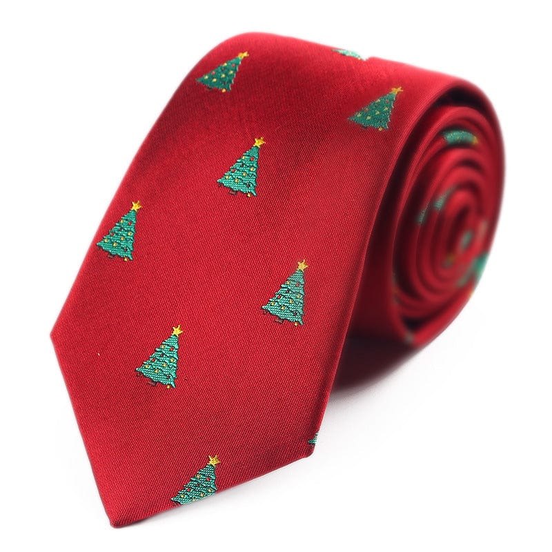 Menaful™ 2111285 Men's British Style Polyester Christmas Necktie